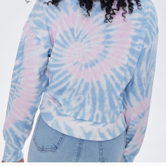 Disney Tie Dye Alice in Wonderland Sweatshirt - Picture 2 of 3
